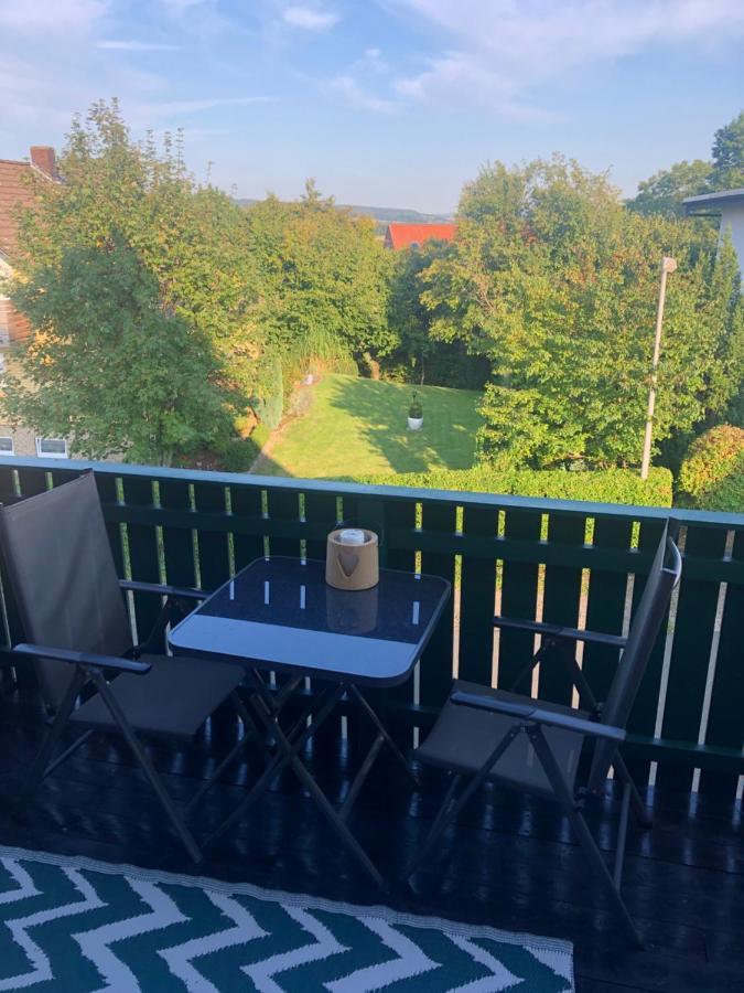 Ferienwohnung Am Haineberg Porta Westfalica Ngoại thất bức ảnh