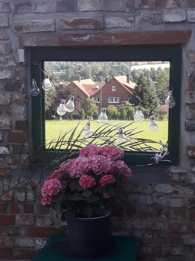 Ferienwohnung Am Haineberg Porta Westfalica Ngoại thất bức ảnh