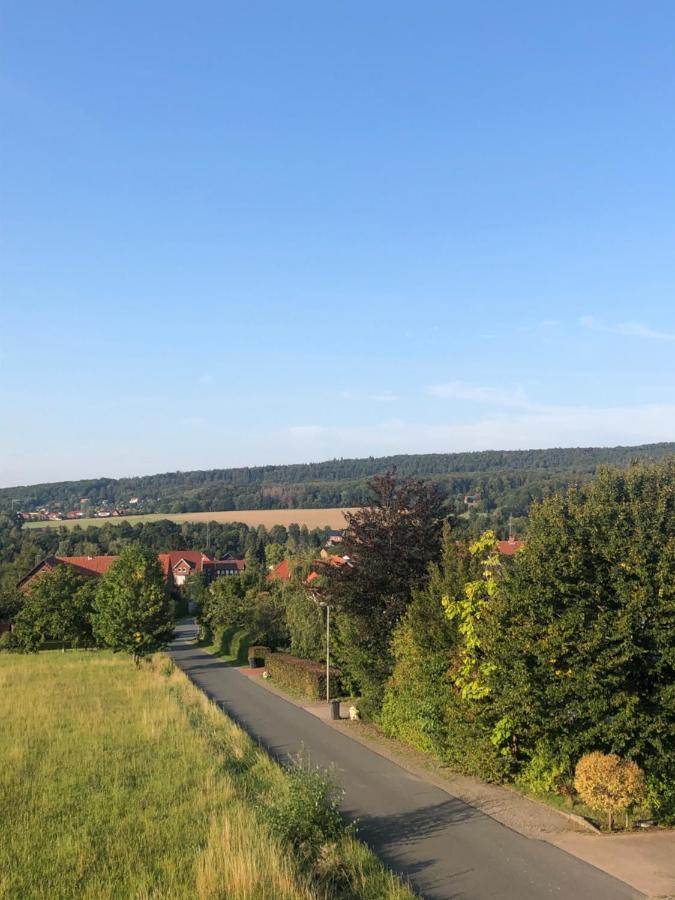 Ferienwohnung Am Haineberg Porta Westfalica Ngoại thất bức ảnh